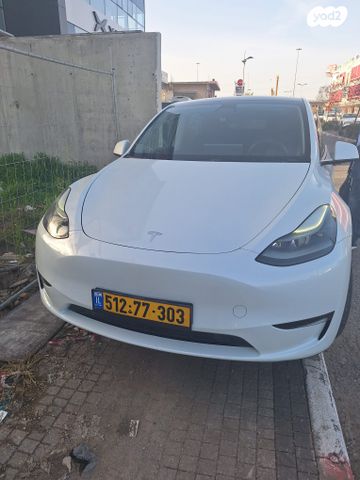 מודעת רכב טסלה מודל Y