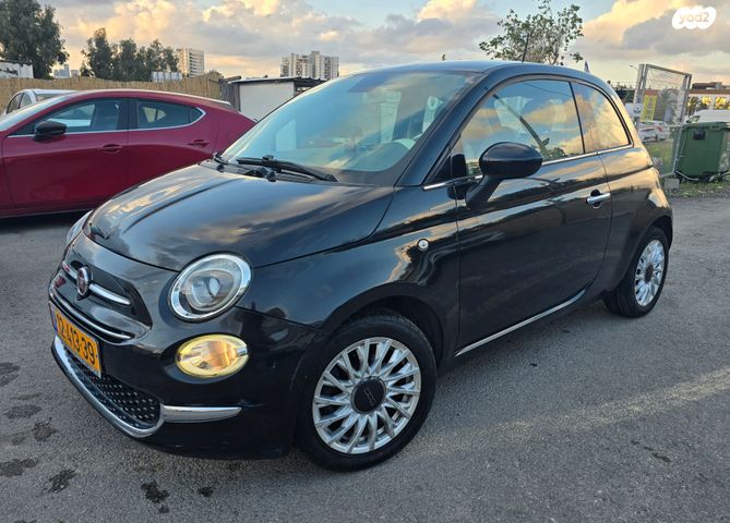 מודעת רכב פיאט 500