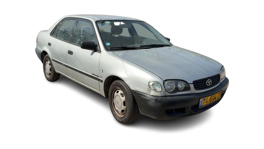 מודעת רכב טויוטה קורולה