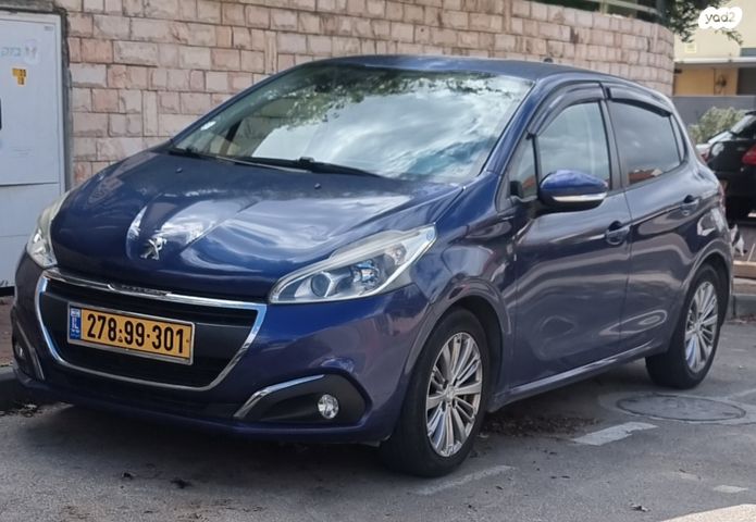 מודעת רכב פיג'ו 208