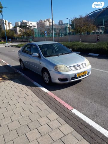 מודעת רכב טויוטה קורולה