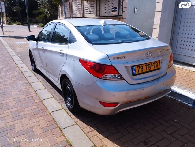 מודעת רכב יונדאי אקסנט i25