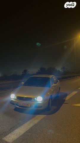 מודעת רכב טויוטה קורולה