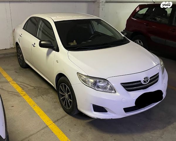 מודעת רכב טויוטה קורולה