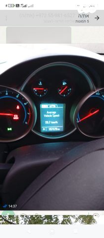 מודעת רכב שברולט קרוז