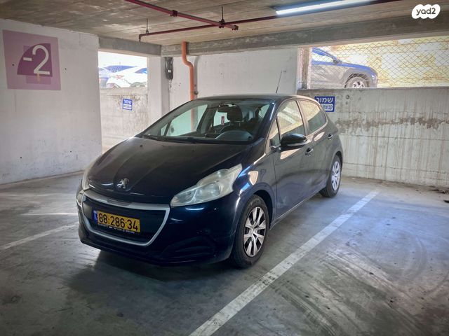 מודעת רכב פיג'ו 208