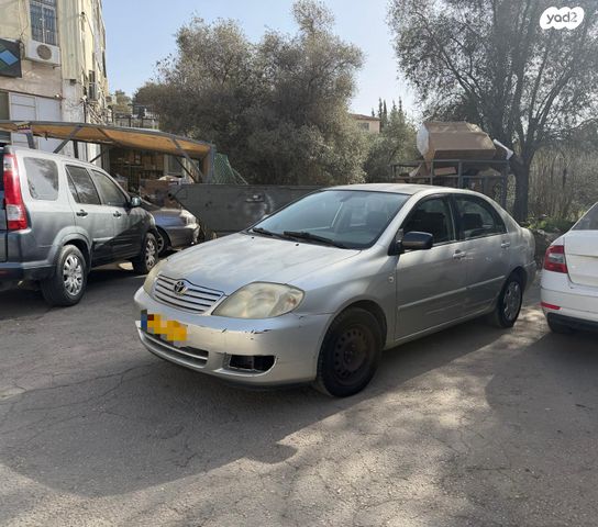 מודעת רכב טויוטה קורולה