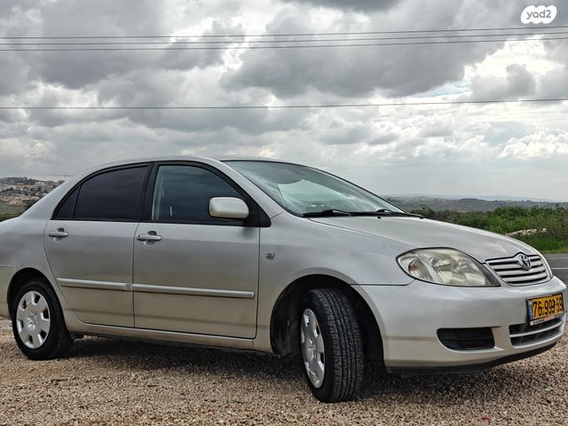 מודעת רכב טויוטה קורולה