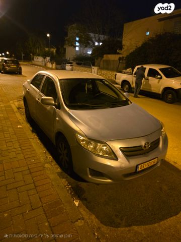 מודעת רכב טויוטה קורולה