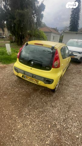 מודעת רכב פיג'ו 107