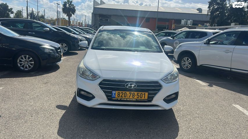 מודעת רכב יונדאי אקסנט i25