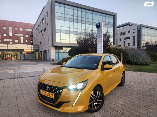 מודעת רכב פיג'ו 208