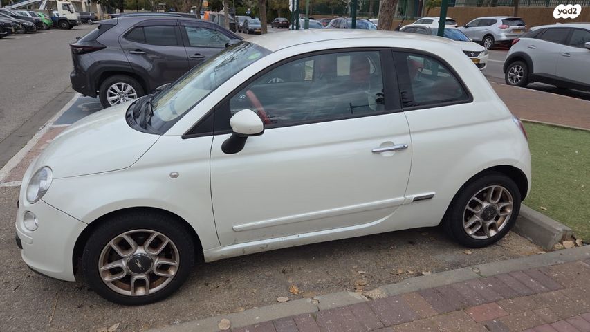 מודעת רכב פיאט 500
