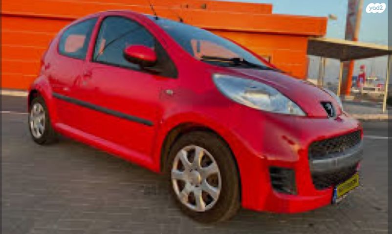 מודעת רכב פיג'ו 107