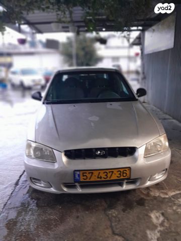 מודעת רכב יונדאי אקסנט i25