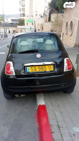 מודעת רכב פיאט 500