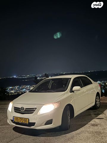 מודעת רכב טויוטה קורולה