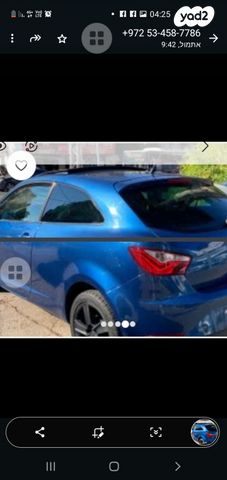 מודעת רכב סיאט איביזה