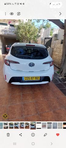 מודעת רכב טויוטה קורולה