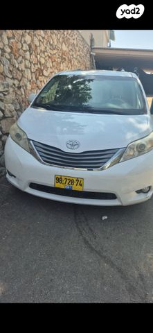 מודעת רכב טויוטה סיינה