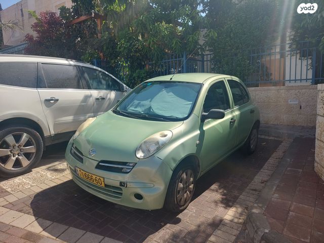 מודעת רכב ניסאן מיקרה