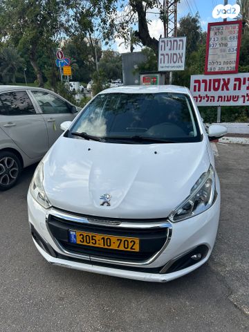 מודעת רכב פיג'ו 208