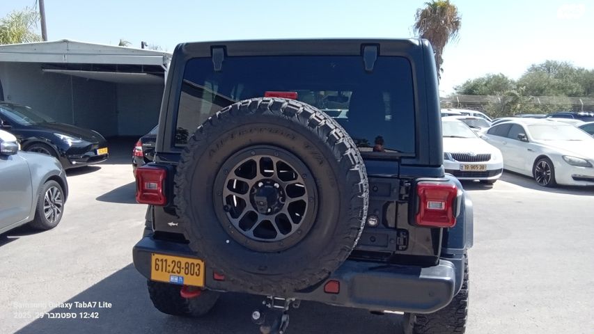 מודעת רכב ג'יפ רנגלר 2