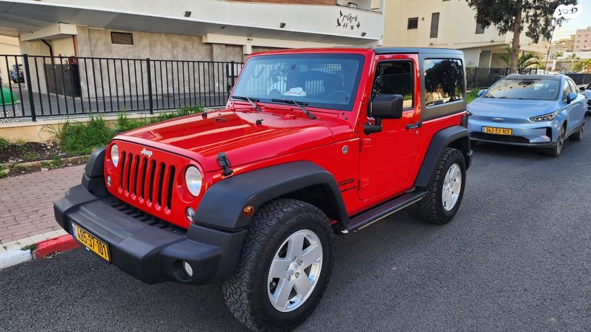 מודעת רכב ג'יפ רנגלר