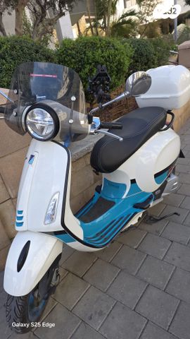 מודעת רכב פיאג'ו וספה פרימוורה 125