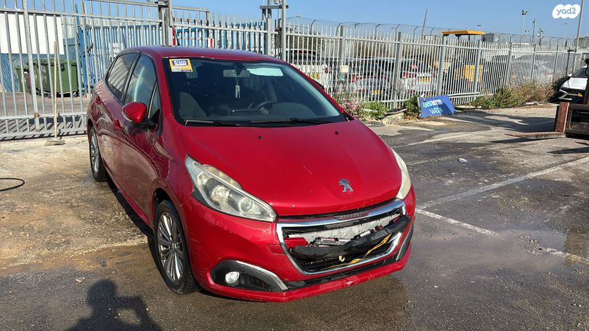 מודעת רכב פיג'ו 208