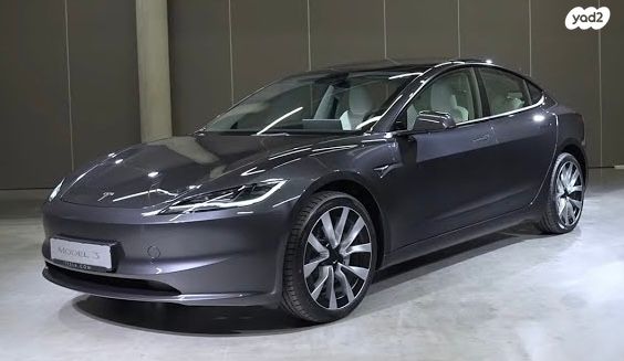 מודעת רכב טסלה מודל 3