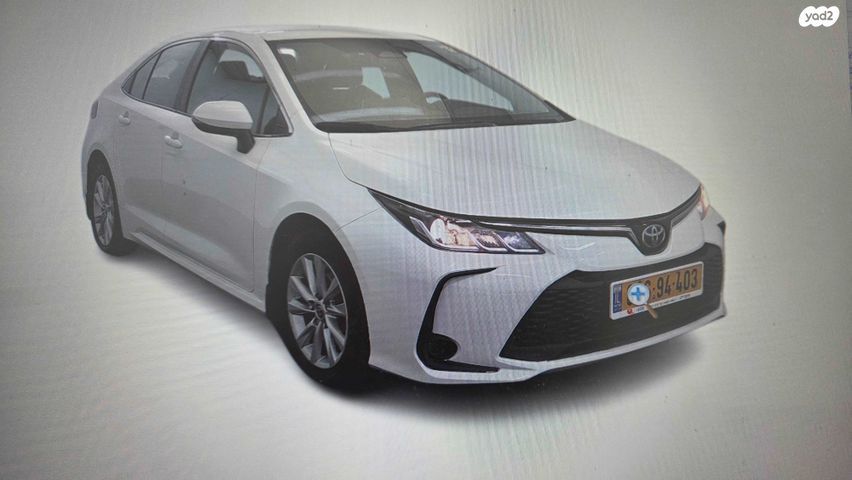 מודעת רכב טויוטה קורולה