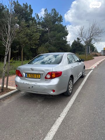 מודעת רכב טויוטה קורולה
