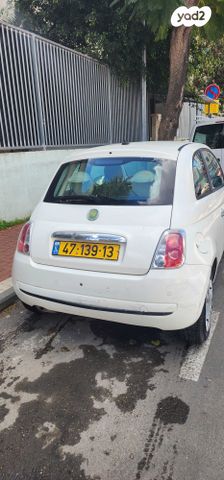 מודעת רכב פיאט 500