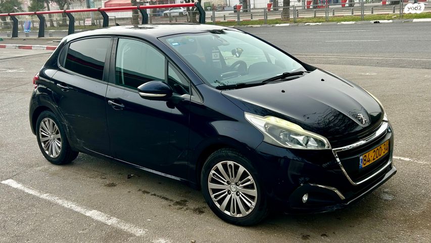 מודעת רכב פיג'ו 208