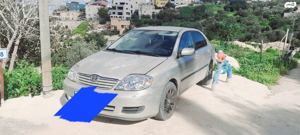 מודעת רכב טויוטה קורולה