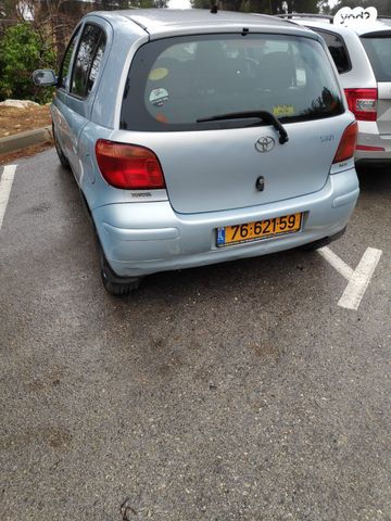 מודעת רכב טויוטה יאריס