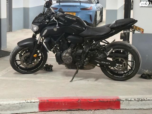 מודעת רכב ימאהה MT 07