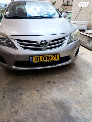 מודעת רכב טויוטה קורולה