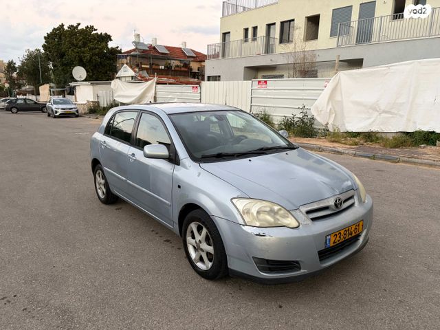מודעת רכב טויוטה קורולה