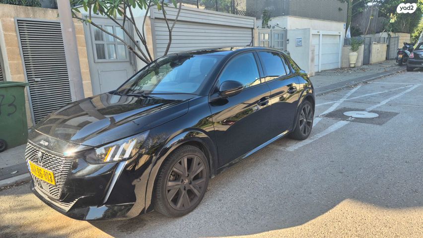 מודעת רכב פיג'ו 208