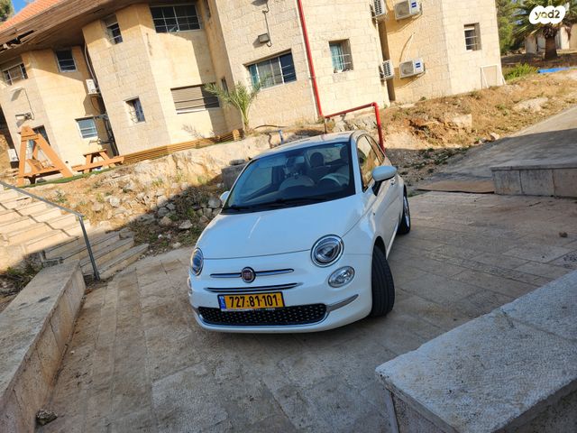 מודעת רכב פיאט 500