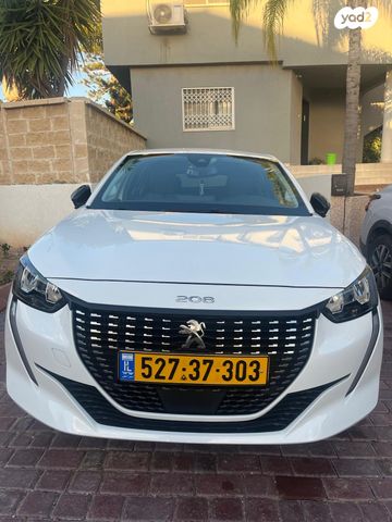 מודעת רכב פיג'ו 208