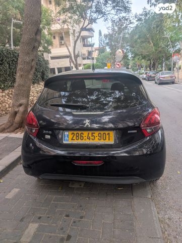 מודעת רכב פיג'ו 208