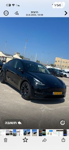 מודעת רכב טסלה מודל Y