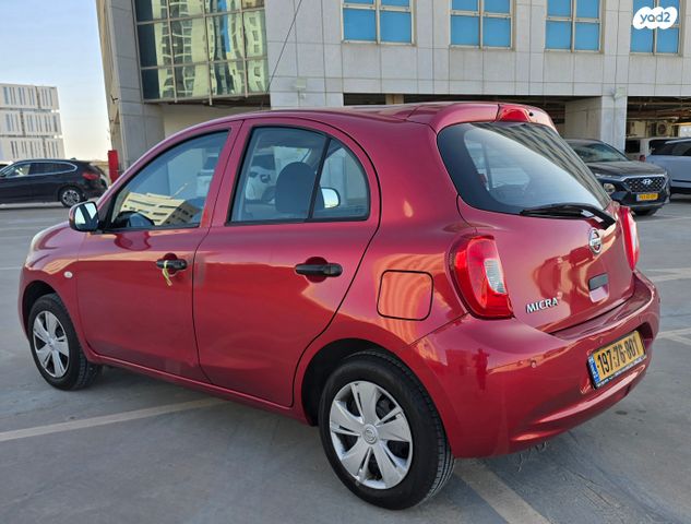 מודעת רכב ניסאן מיקרה