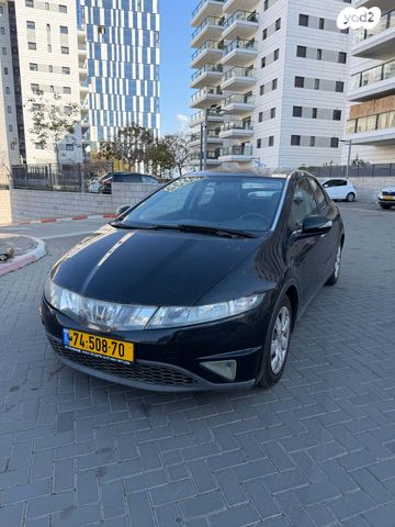 מודעת רכב הונדה סיוויק