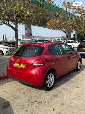 מודעת רכב פיג'ו 208