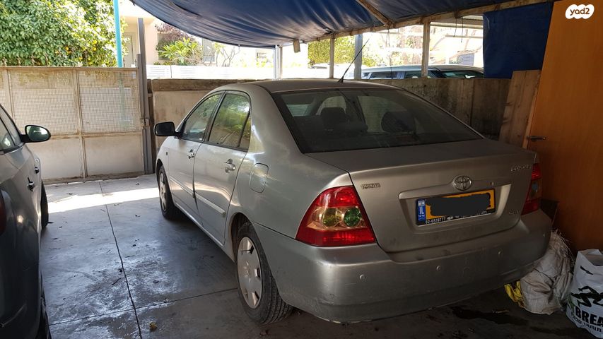 מודעת רכב טויוטה קורולה