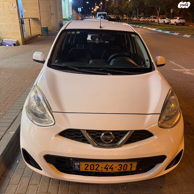 מודעת רכב ניסאן מיקרה